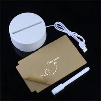 GlowNote – Beleuchtetes LED Notizboard inkl. Stift (Warmweiß)