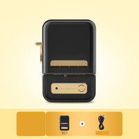 LabelPro B21 – Tragbarer Bluetooth Etikettendrucker im Retro-Look (Tintenlos)