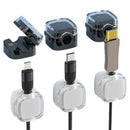 Magnetische Kabel-Clips für den Schreibtisch (3er Set)