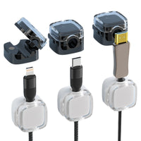 Magnetische Kabel-Clips für den Schreibtisch (3er Set)