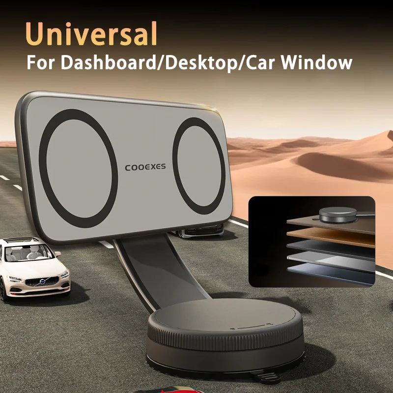 MagFlex Pro – Flexible Premium Auto-Handyhalterung (360° Aluminium-Design)