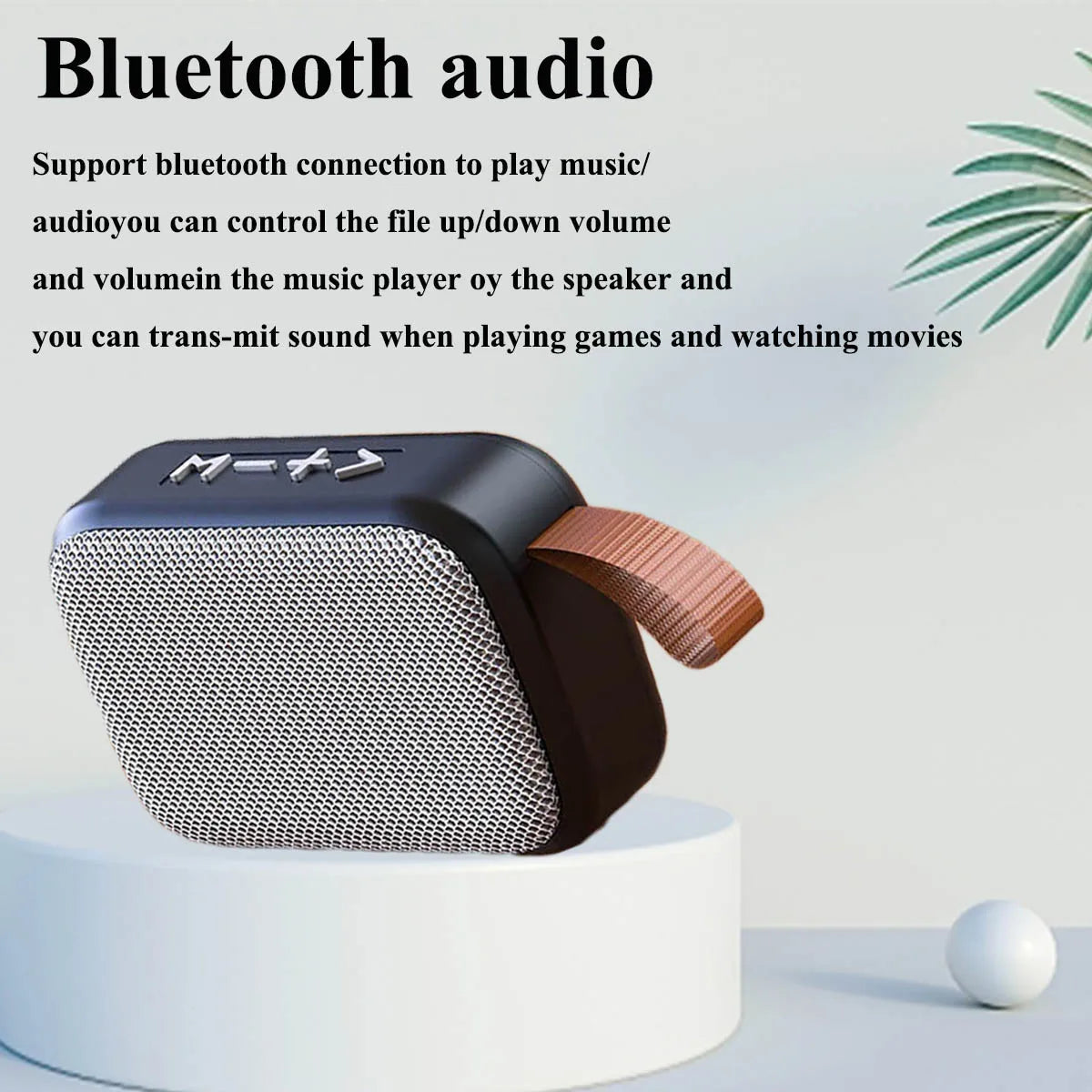 Fabric Sound Mini – Tragbarer Bluetooth Lautsprecher für Outdoor & Reise