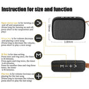 Fabric Sound Mini – Tragbarer Bluetooth Lautsprecher für Outdoor & Reise