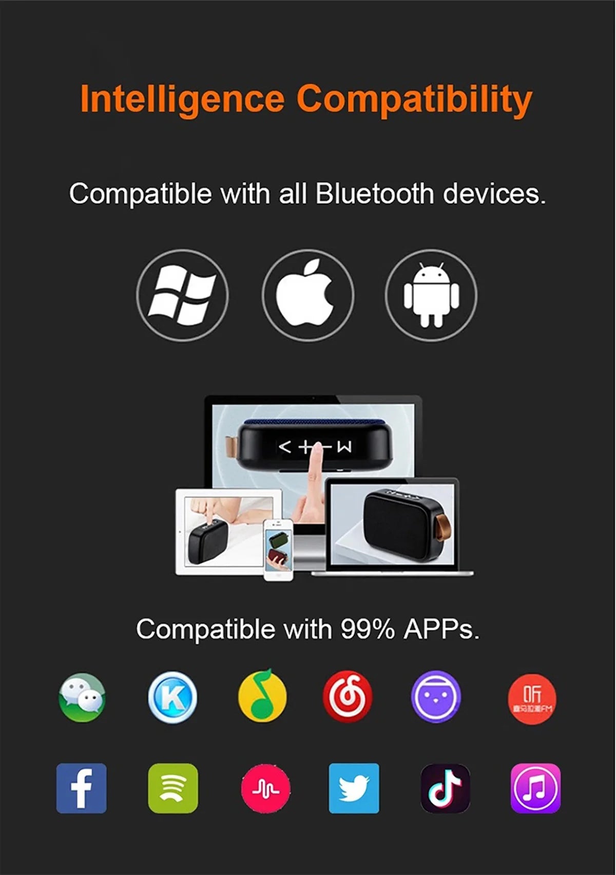 Fabric Sound Mini – Tragbarer Bluetooth Lautsprecher für Outdoor & Reise