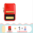 LabelPro B21 – Tragbarer Bluetooth Etikettendrucker im Retro-Look (Tintenlos)