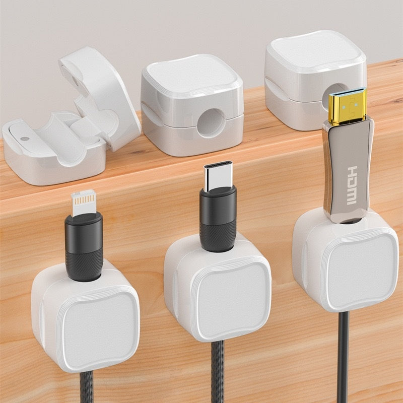 CableFix – Minimalistische Design-Kabelhalter (3er Set)