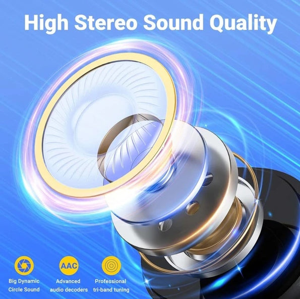 AquaBeat Pro – Wasserdichte Bluetooth 5.3 Kopfhörer mit Power-Case