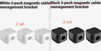 CableFix – Minimalistische Design-Kabelhalter (3er Set)