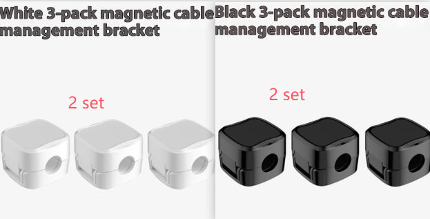 CableFix – Minimalistische Design-Kabelhalter (3er Set)