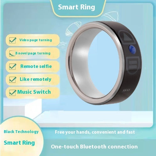 ScrollRing Pro – Smart Bluetooth Ring für TikTok, E-Books & Kamera