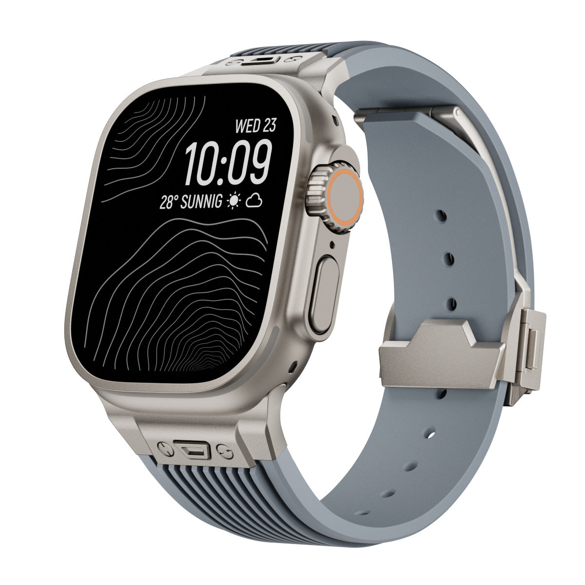 Titanium Blue / 42or44or45or49MM