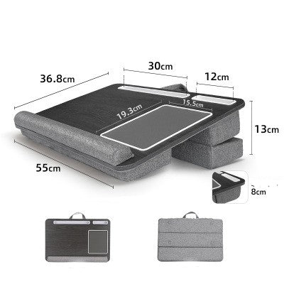 ErgoDesk Wood – Verstellbarer Laptop-Tisch für Bett & Sofa