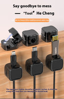 CableFix – Minimalistische Design-Kabelhalter (3er Set)