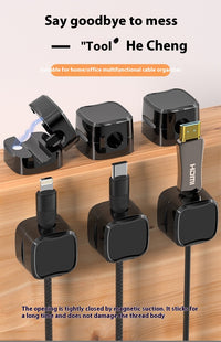 CableFix – Minimalistische Design-Kabelhalter (3er Set)