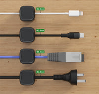 CableFix – Minimalistische Design-Kabelhalter (3er Set)