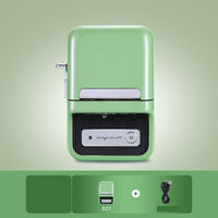 LabelPro B21 – Tragbarer Bluetooth Etikettendrucker im Retro-Look (Tintenlos)