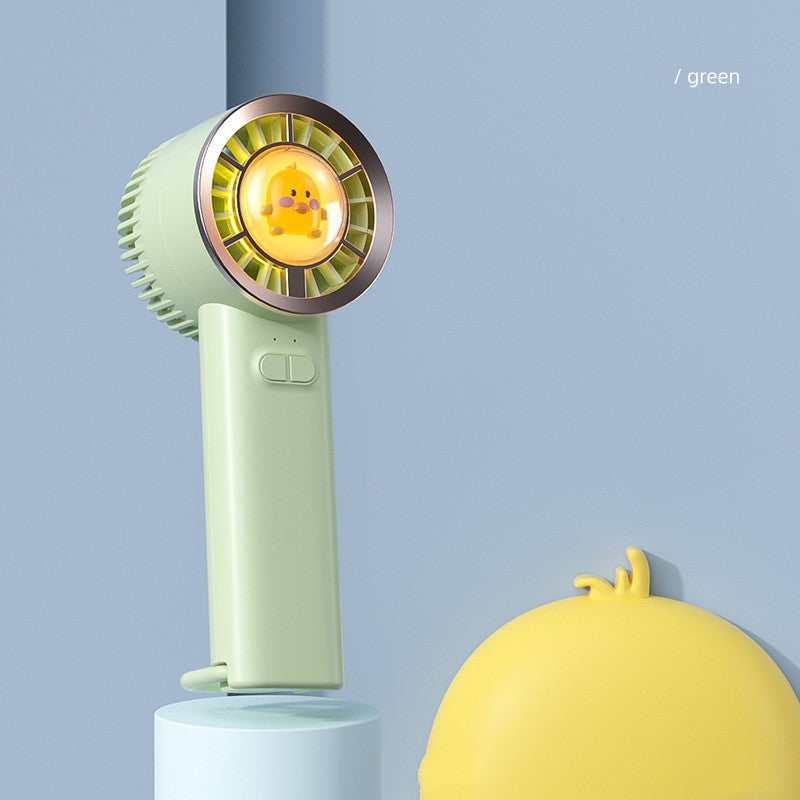 IceBreeze Pro – Handventilator mit aktiver Kälte-Kompresse (USB)