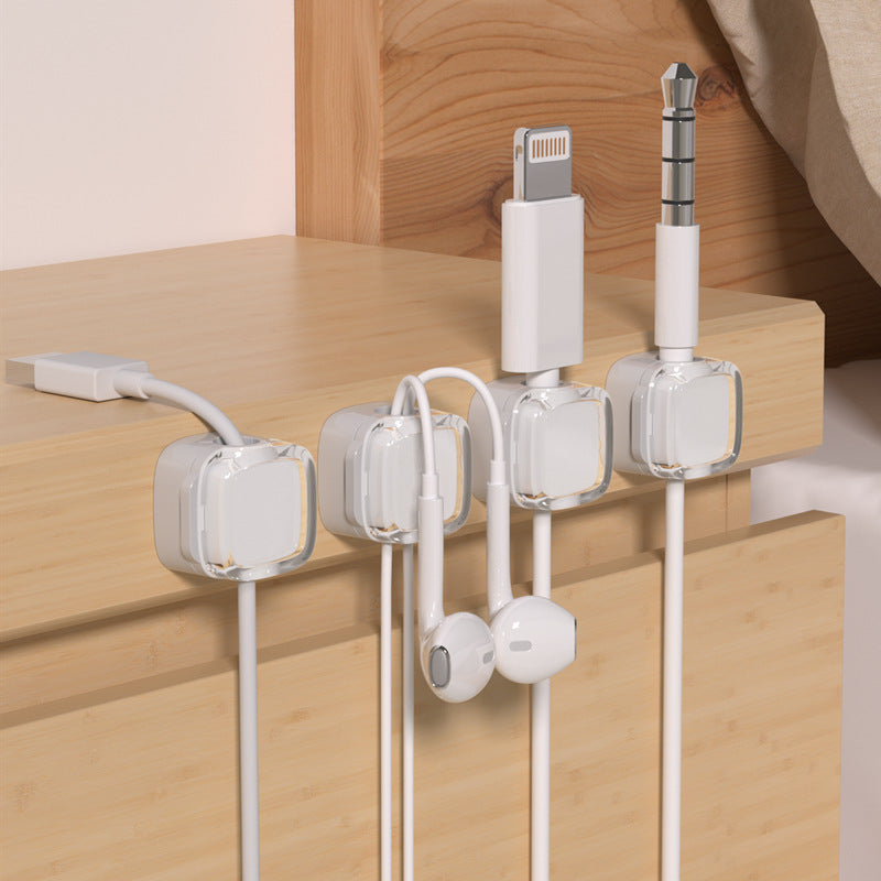 Magnetische Kabel-Clips für den Schreibtisch (3er Set)