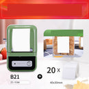 LabelPro B21 – Tragbarer Bluetooth Etikettendrucker im Retro-Look (Tintenlos)