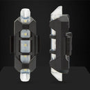 AeroBeam – Ultrahelles LED Fahrrad-Rücklicht (USB, Wasserdicht)