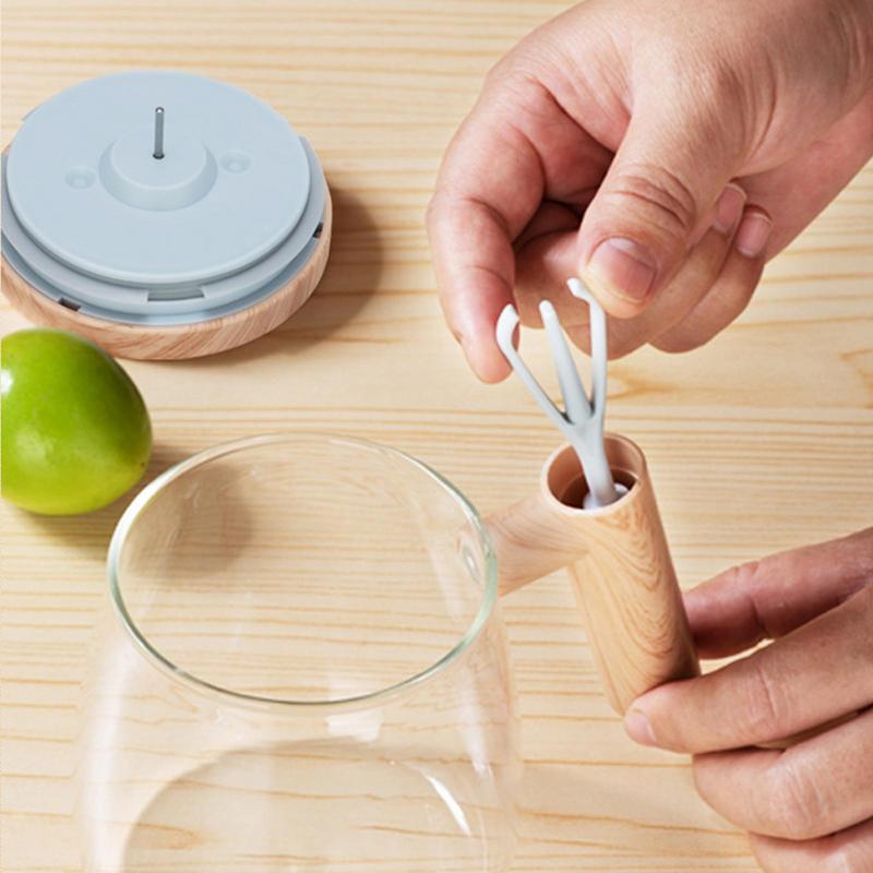 WhirlGlass Pro – Automatischer Rührbecher aus hitzebeständigem Glas (400ml)
