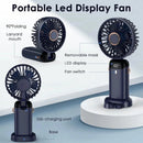 Smart Breeze – 3-in-1 Faltbarer Mini-Ventilator mit LED-Display