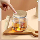 WhirlGlass Pro – Automatischer Rührbecher aus hitzebeständigem Glas (400ml)